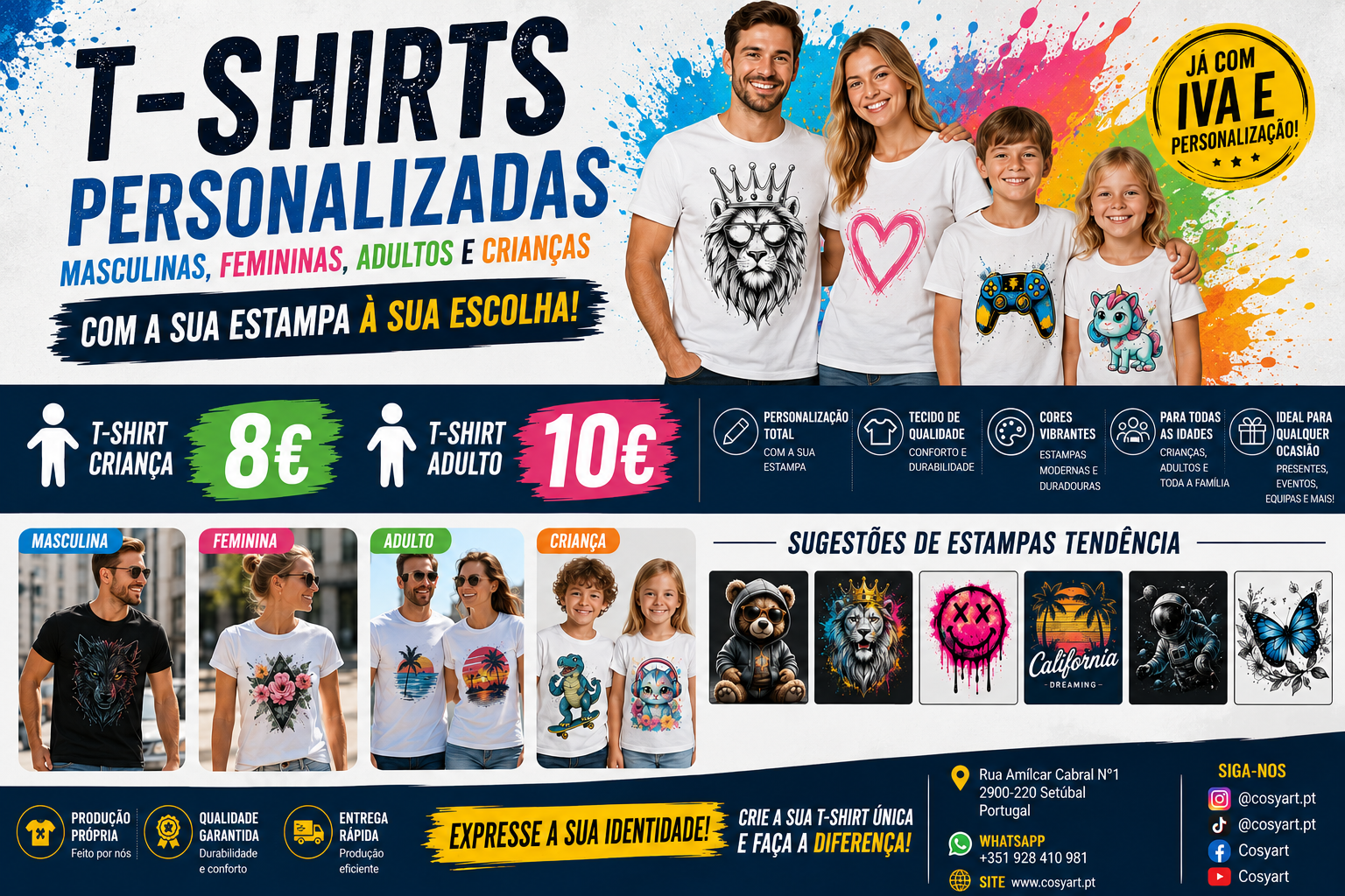 T-shirts Personalizadas