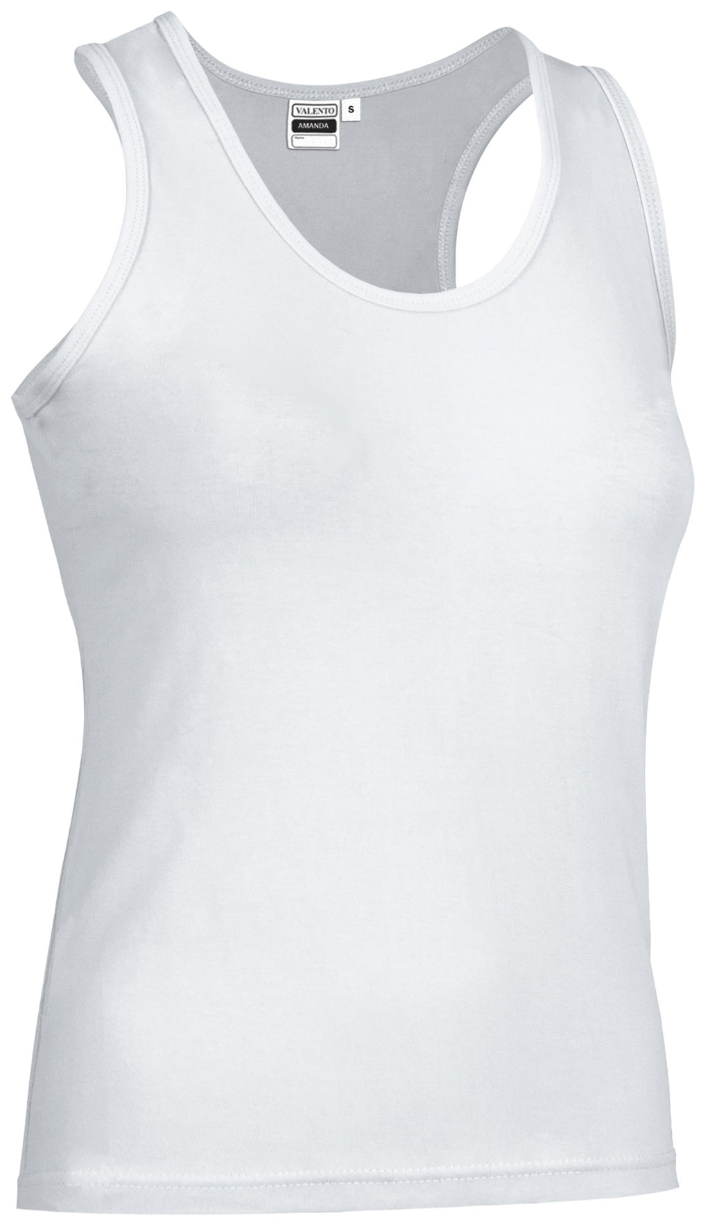 AMANDA | Camiseta Manga Cava Feminina Algodão com Elastano | Personalizável | Várias Cores