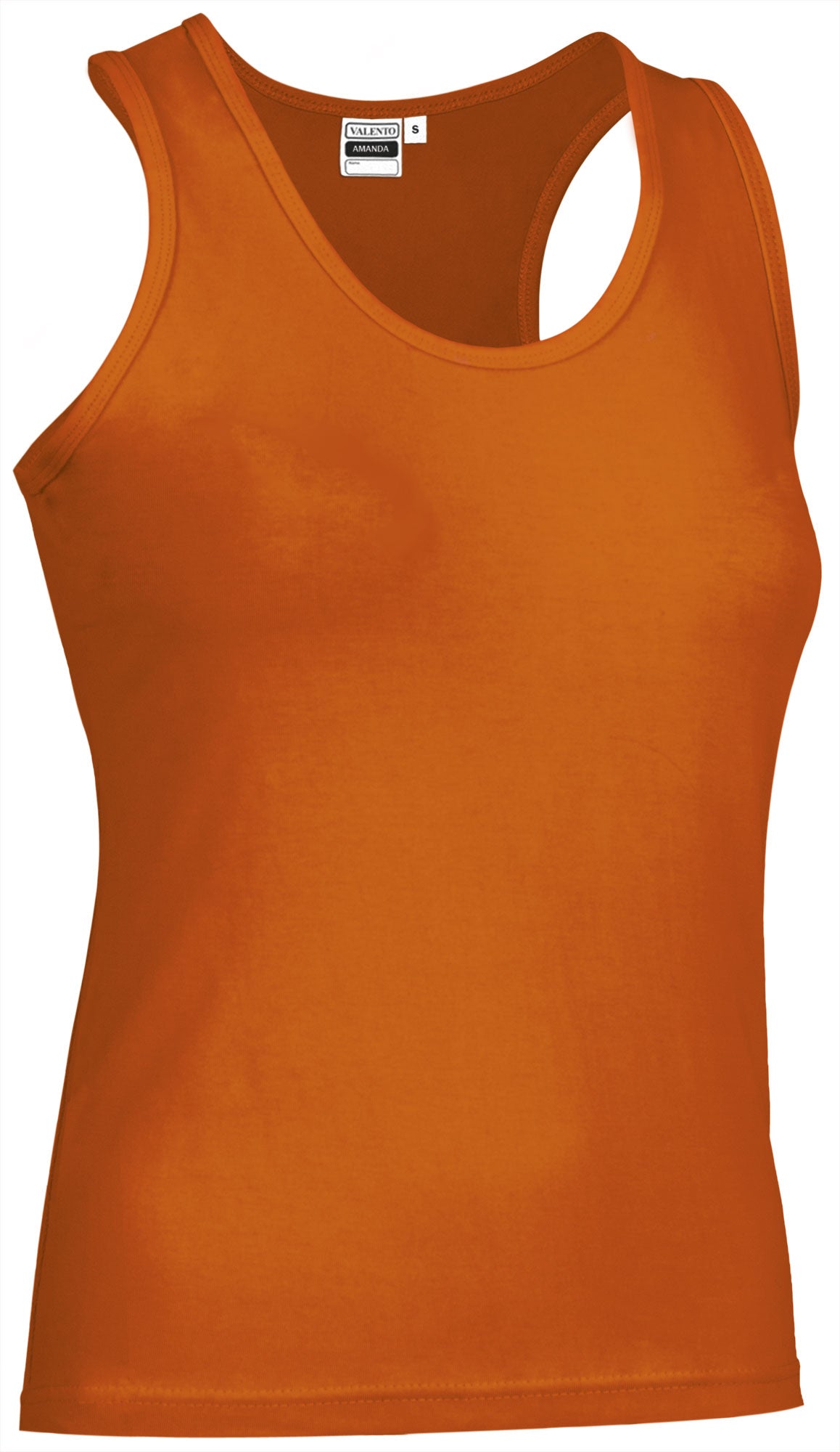 AMANDA | Camiseta Manga Cava Feminina Algodão com Elastano | Personalizável | Várias Cores