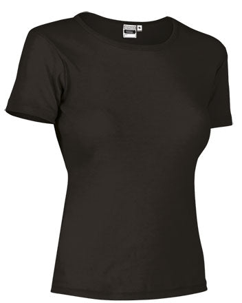 HANNA | T-Shirt de Gola Redonda para Mulher 50% Poliéster 50% Algodão Corte Estreito | Personalizável | Várias Cores