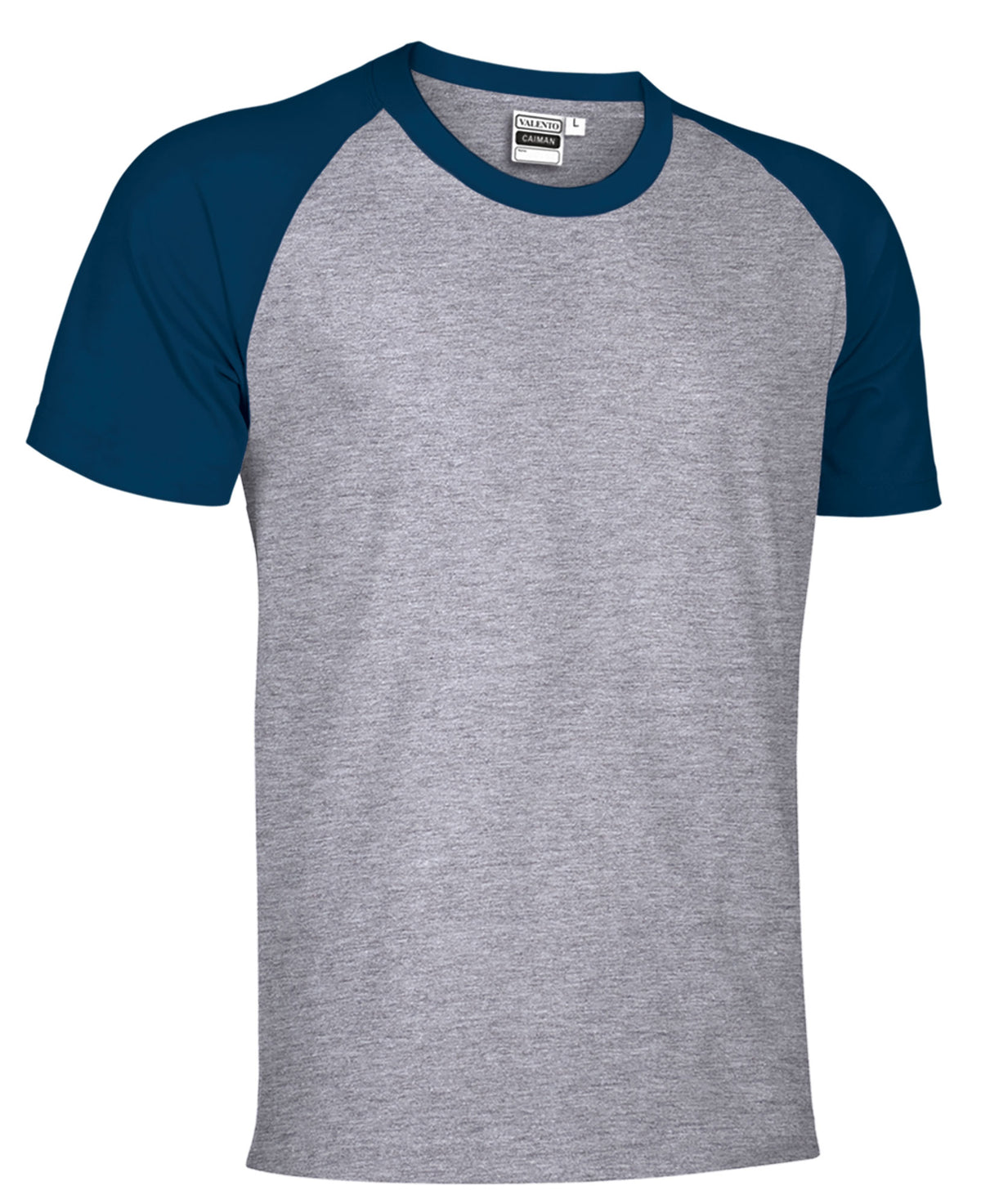 CAIMAN | T-Shirt Unisexo Bicolor Manga Raglan 100% Algodão | Personalizável | Várias Cores