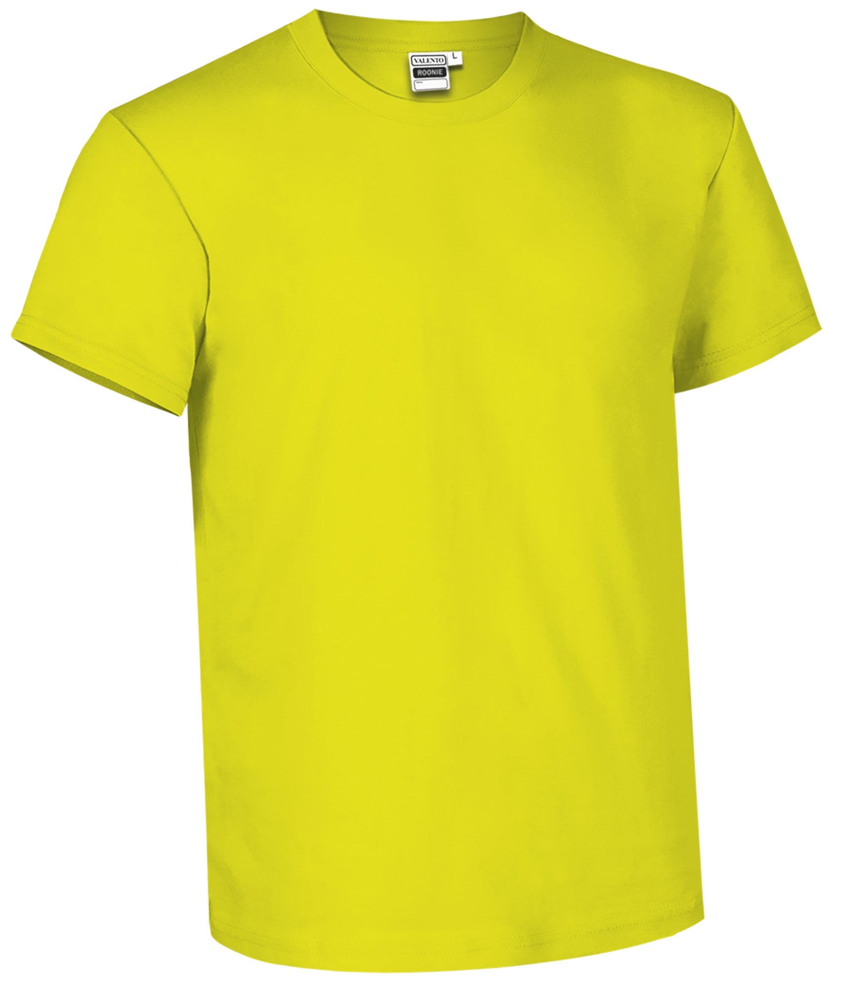 ROONIE | T-Shirt Unisexo Cores Flúor 100% Poliéster | Personalizável