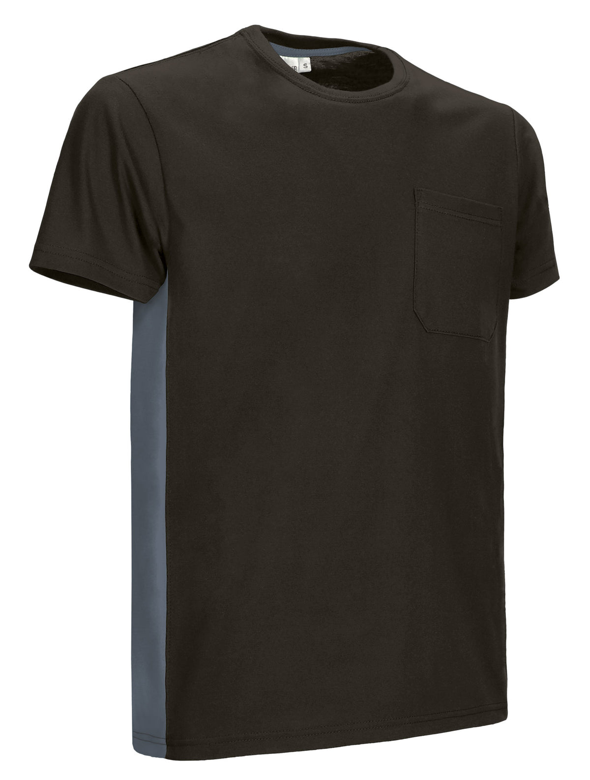 THUNDER | T-Shirt Unisexo de Trabalho Bicolor com Bolso 100% Algodão | Personalizável | Várias Cores