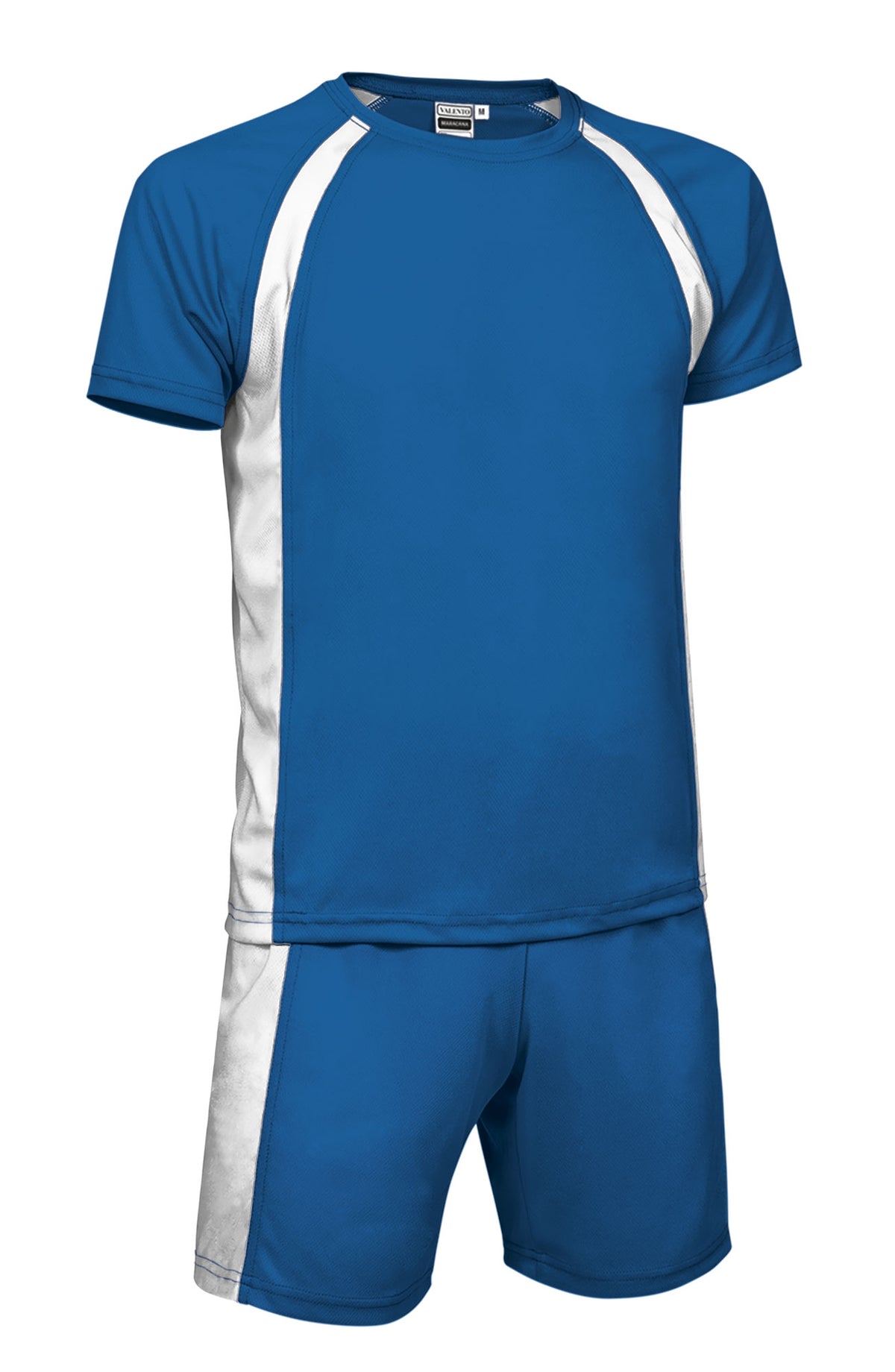 MARACANA | Conjunto Desportivo Bicolor T-Shirt e Calções Bird-Eye 100% Poliéster | Personalizável | Várias Cores
