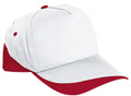 FORT | Boné 5 Painéis Bicolor 100% Algodão com Velcro para Merchandising | Personalizável | Várias Cores