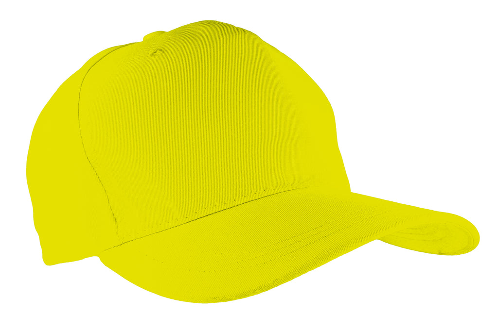 NANTES | Boné 5 Painéis Cores Flúor 50% Poliéster 50% Algodão com Velcro | Personalizável | Várias Cores