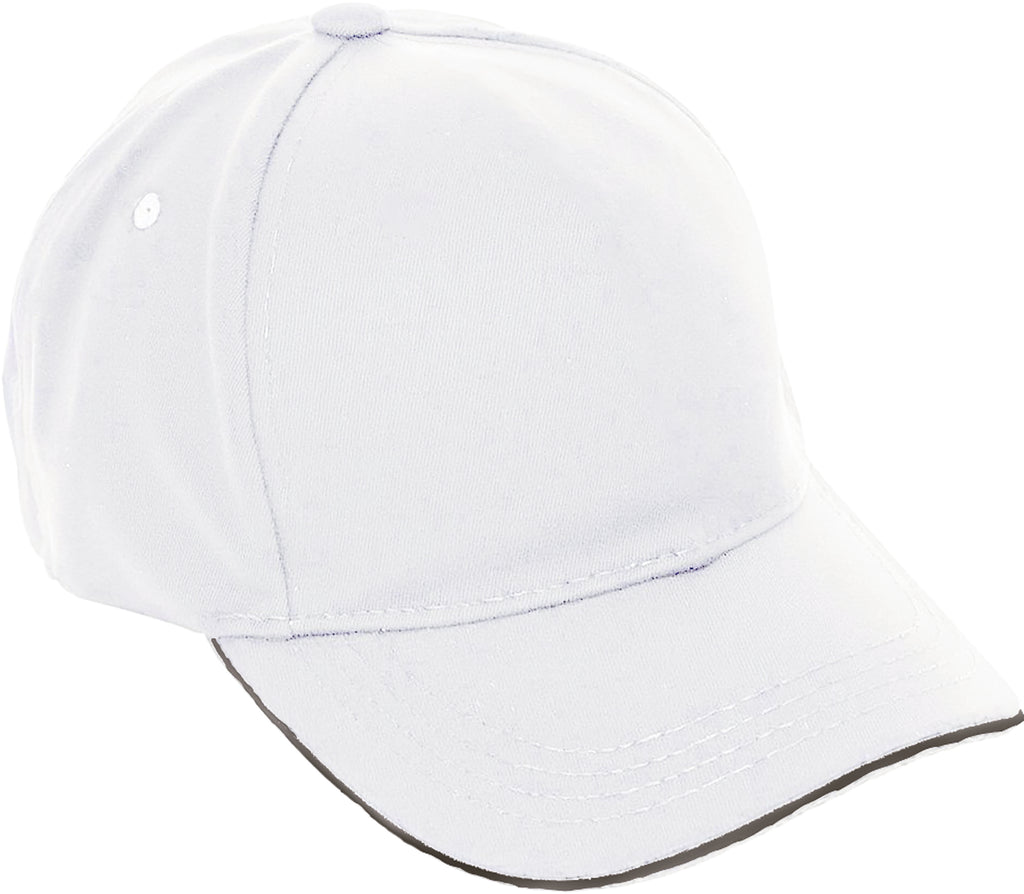 PLAY | Boné 5 Painéis 100% Algodão com Velcro para Brindes Promocionais | Personalizável | Várias Cores