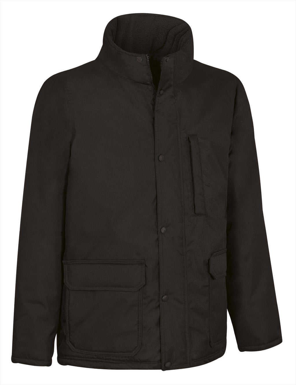 DEREK | Parka Impermeável com Capuz Dobrável Canvas e 4 Bolsos para Uniformes | Personalizável | Várias Cores