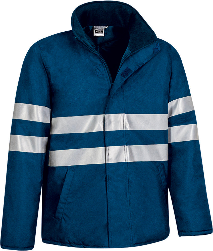 WICKLOW | Parka Impermeável Visibilidade Aumentada com Capuz e Polar Interior Certificada EN 17353 | Personalizável | Várias Cores